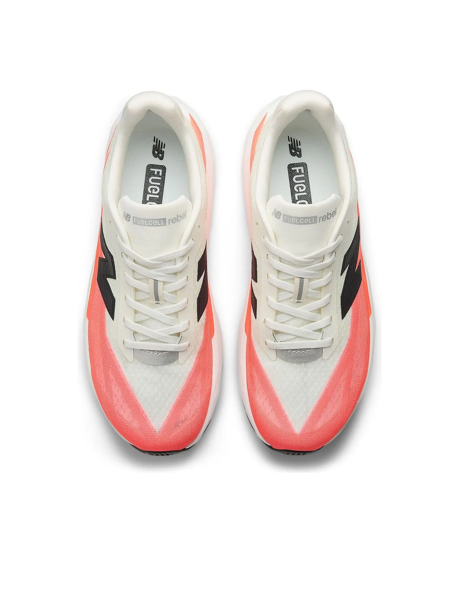 Кроссовки New Balance FuelCell Rebel v5 'Urgent Red' — изображение 2 из 6, красный//белый