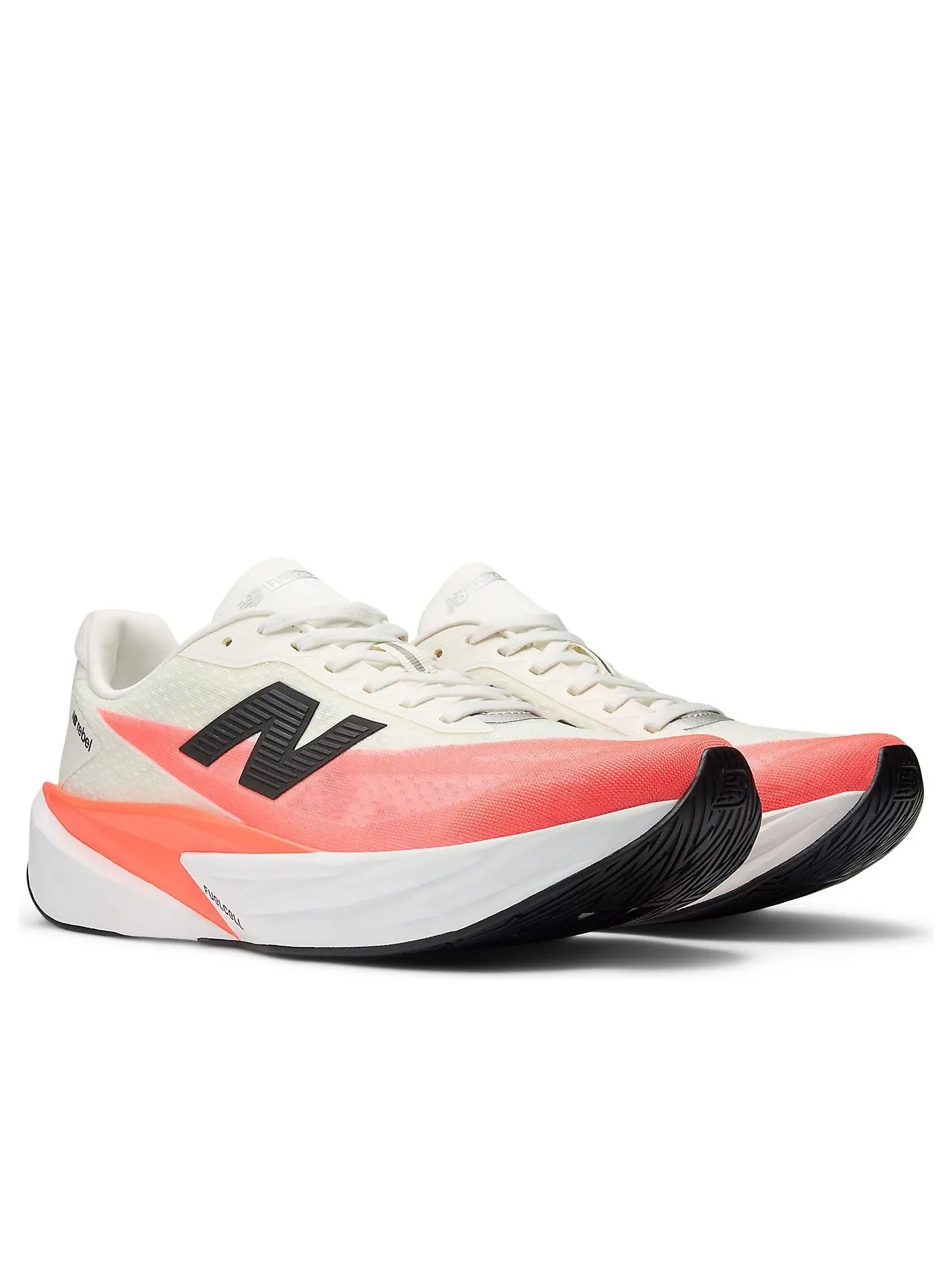 Кроссовки New Balance FuelCell Rebel v5 'Urgent Red' — изображение 3 из 6, красный//белый