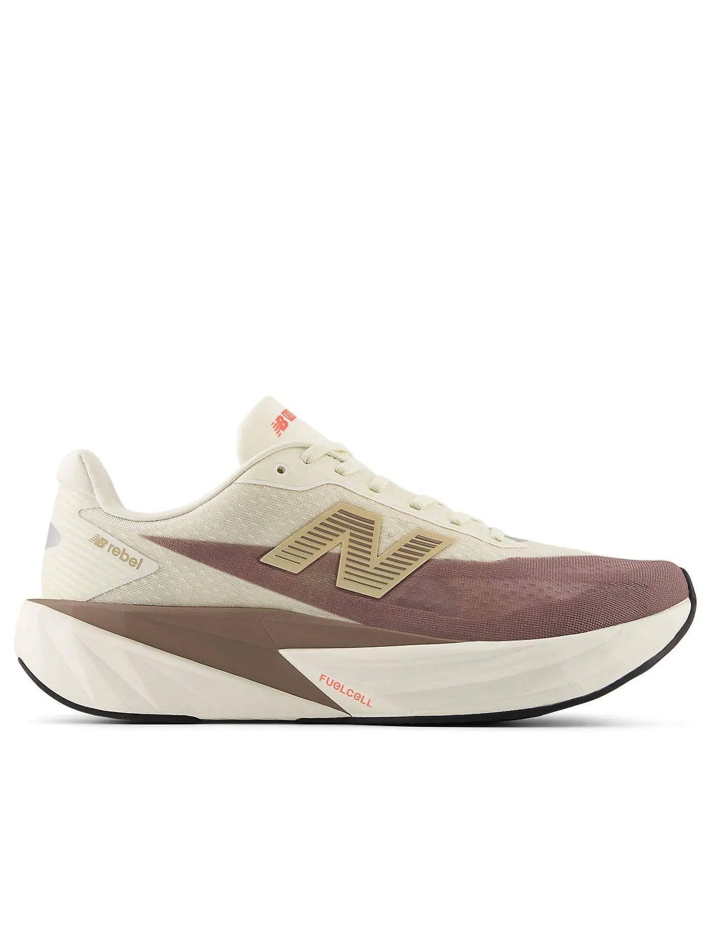 Кроссовки New Balance FuelCell Rebel v5 'Angora' — изображение 5 из 5, коричневый