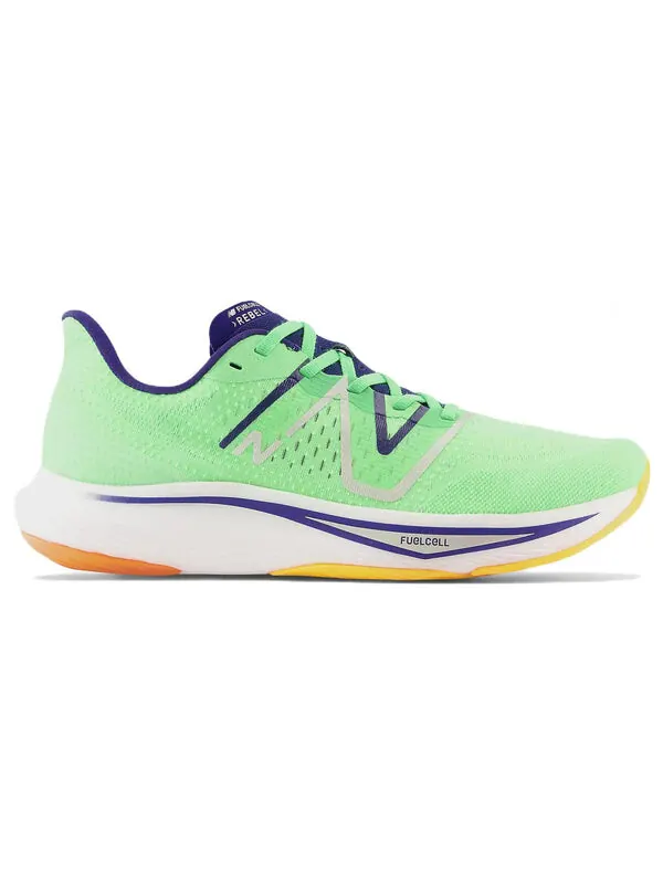 Кроссовки fuelcell rebel v3 New Balance — изображение 2 из 4, зеленый/синий