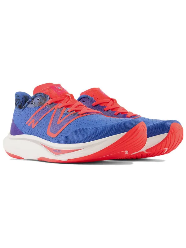 Кроссовки fuelcell rebel v3 New Balance — изображение 3 из 4, синий/оранжевый