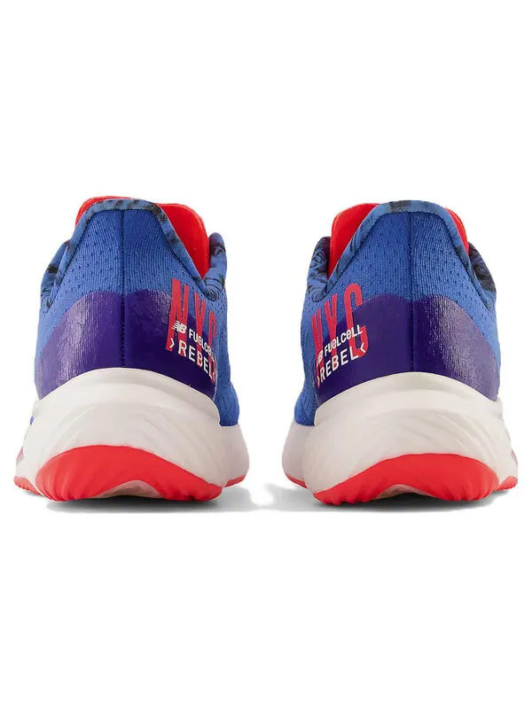 Кроссовки fuelcell rebel v3 New Balance — изображение 4 из 4, синий/оранжевый