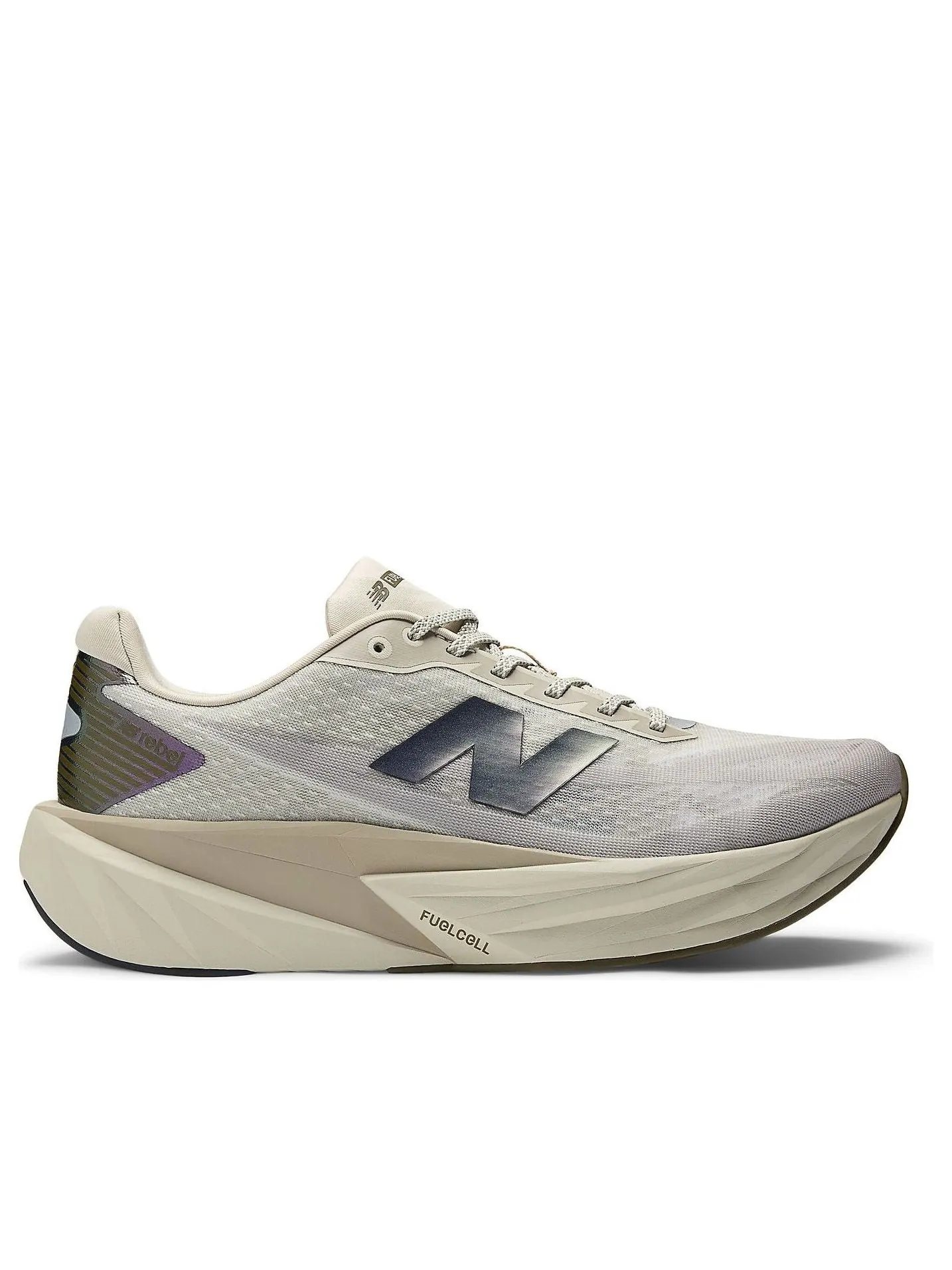 Кроссовки New Balance FuelCell Rebel v5 'Shipyards Dry Stone Silver' — изображение 2 из 6, серебристый