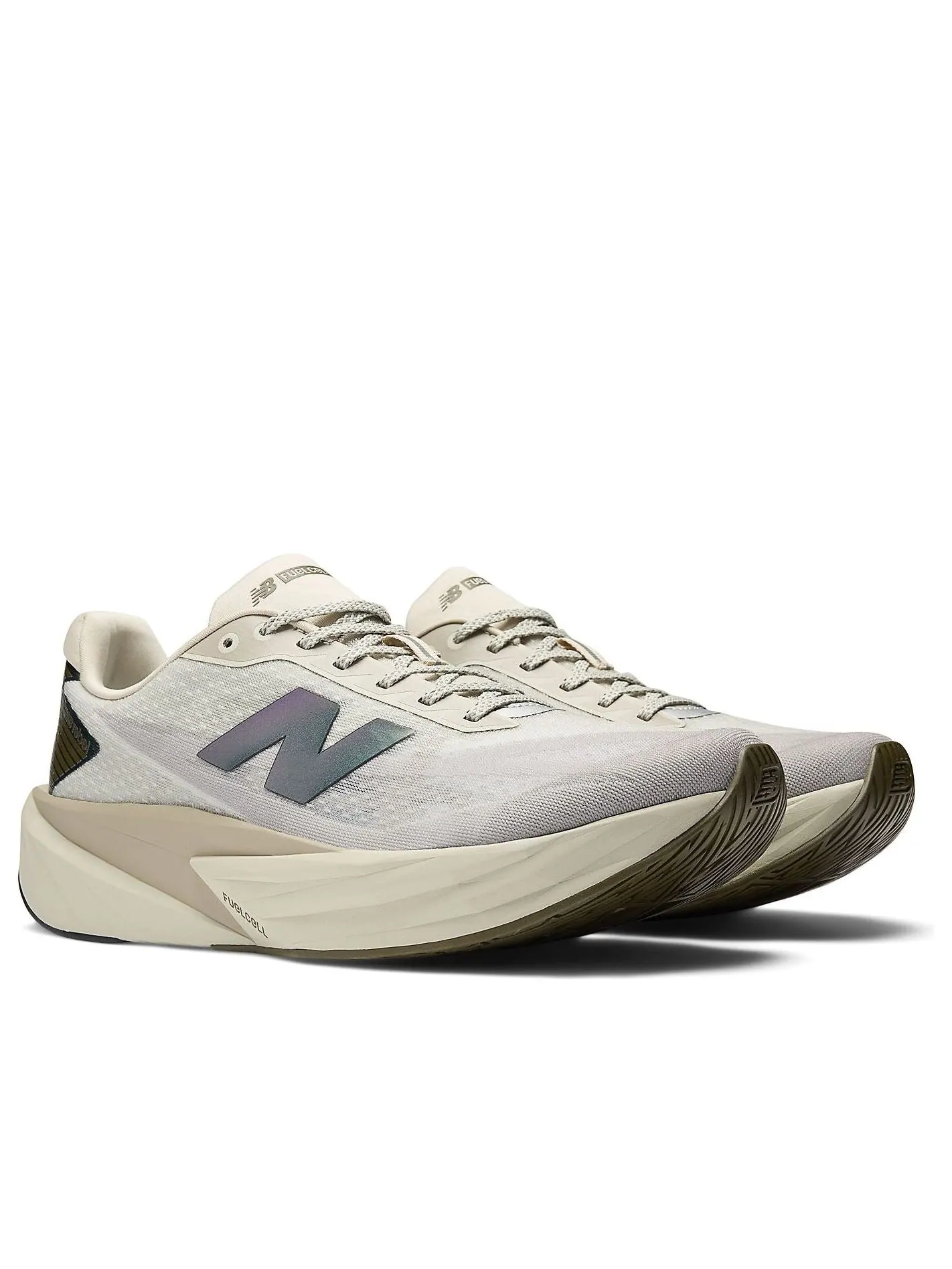 Кроссовки New Balance FuelCell Rebel v5 'Shipyards Dry Stone Silver' — изображение 4 из 6, серебристый