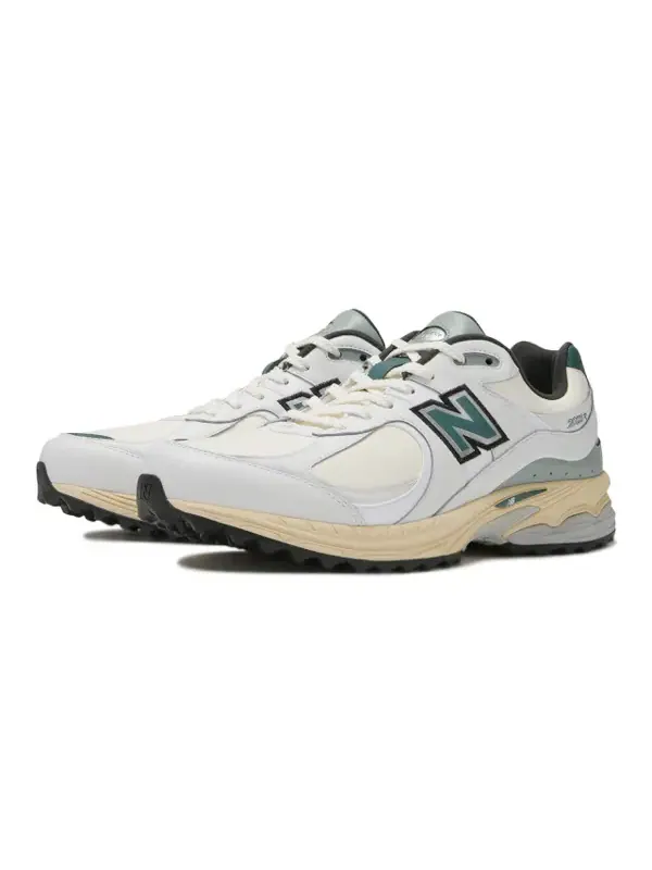 Кроссовки 2002р New Balance — изображение 2 из 4, белый/зеленый