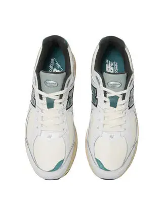 Кроссовки 2002р New Balance — изображение 3 из 4, белый/зеленый