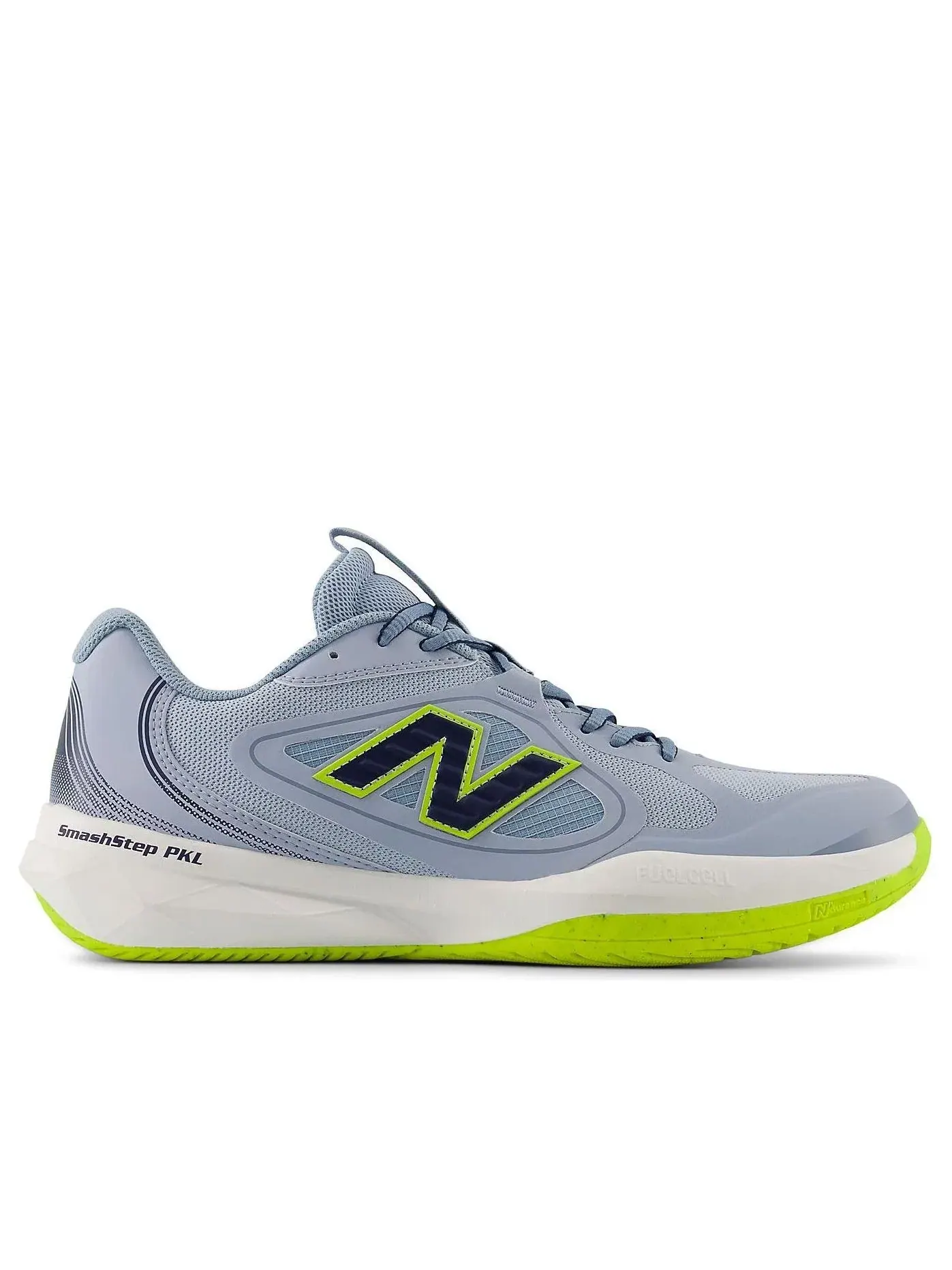Мужские кроссовки с шнуровкой New Balance SmashStep PKL Zinc Blue Navy — изображение 6 из 6, серый