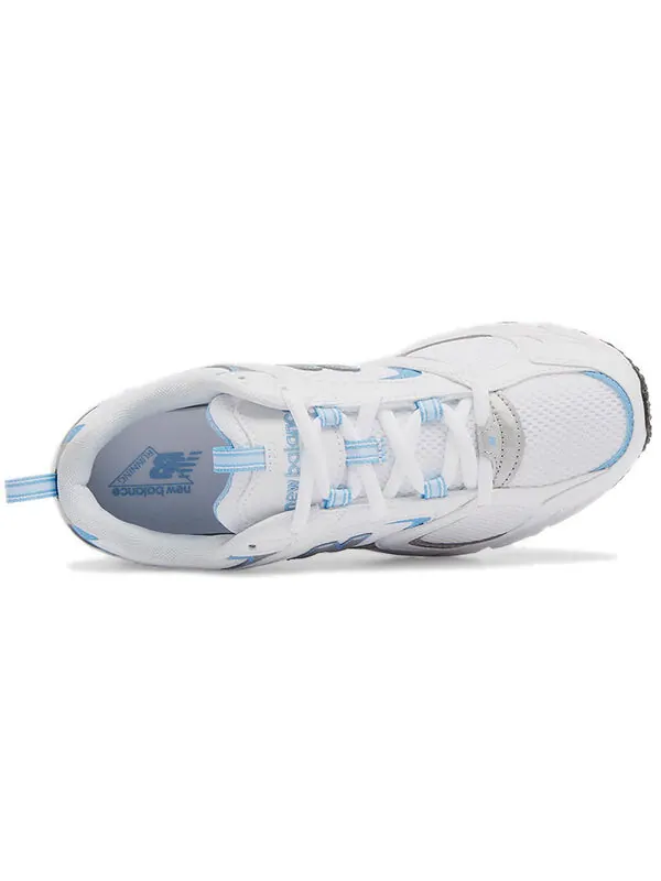 Кроссовки 408 New Balance — изображение 4 из 4, белый/синий