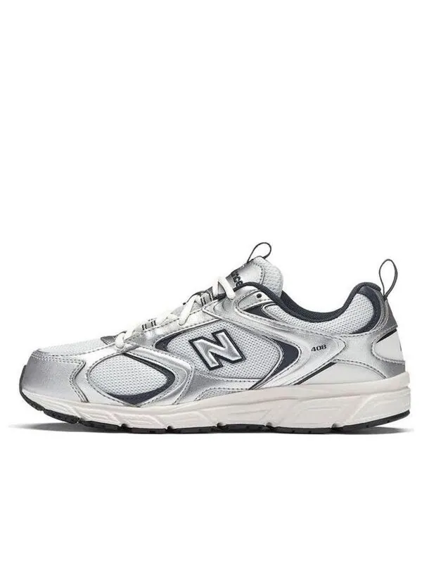 Кроссовки 408 New Balance — изображение 1 из 4, серебряный