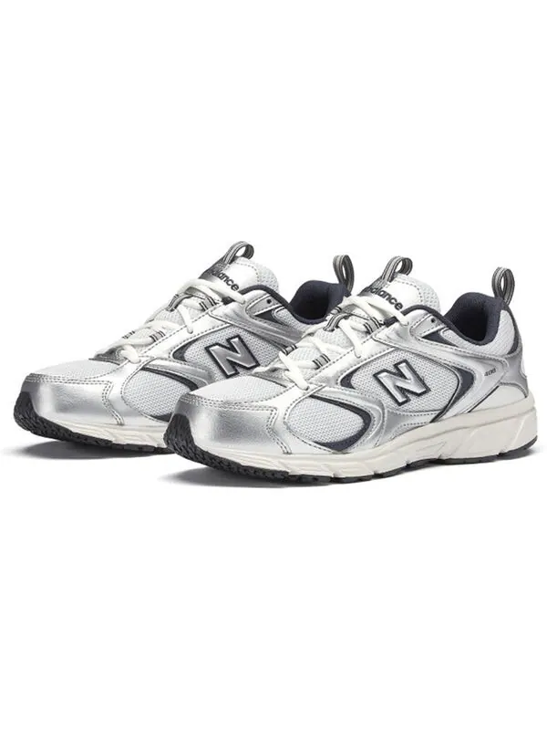 Кроссовки 408 New Balance — изображение 3 из 4, серебряный
