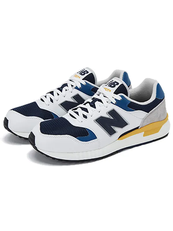 Кроссовки 574 New Balance — изображение 2 из 4, белый//серый