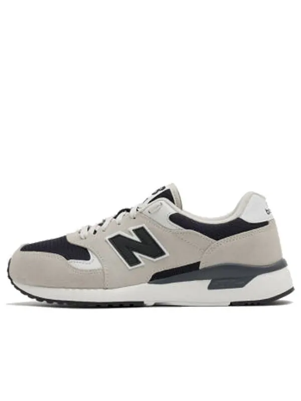 Кроссовки New Balance 570 Series Beige Black D Wide 'Creamwhite Black' — изображение 1 из 4, черный