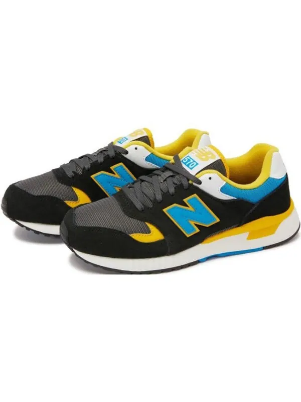 Кроссовки New Balance — изображение 2 из 4, черный/желтый