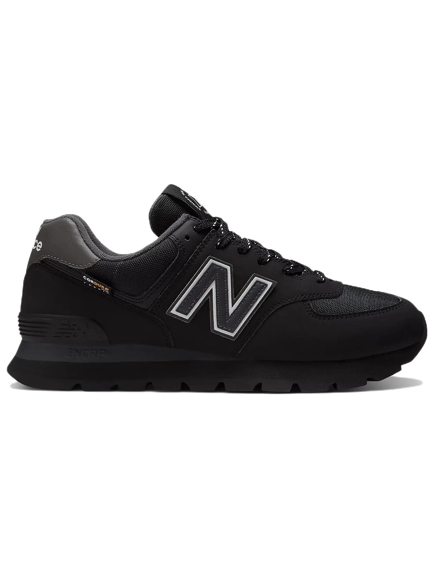 Кроссовки New Balance 574 Rugged — изображение 2 из 6, черный