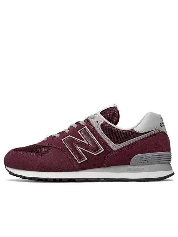 Кроссовки 574 New Balance — изображение 1 из 4, винный красный