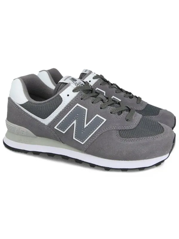 Кроссовки New Balance 574 — изображение 3 из 4, серо-белый