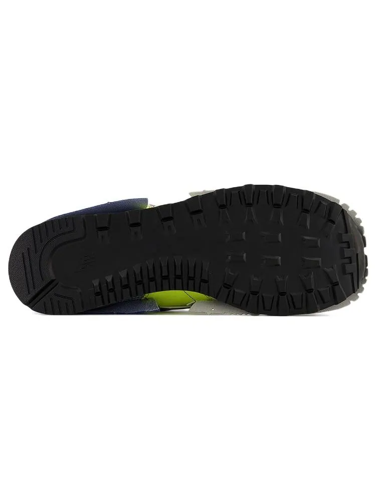 Кроссовки New Balance х Jaden Smith Surplus Materials 574 — изображение 5 из 5, белый/желтый/красный
