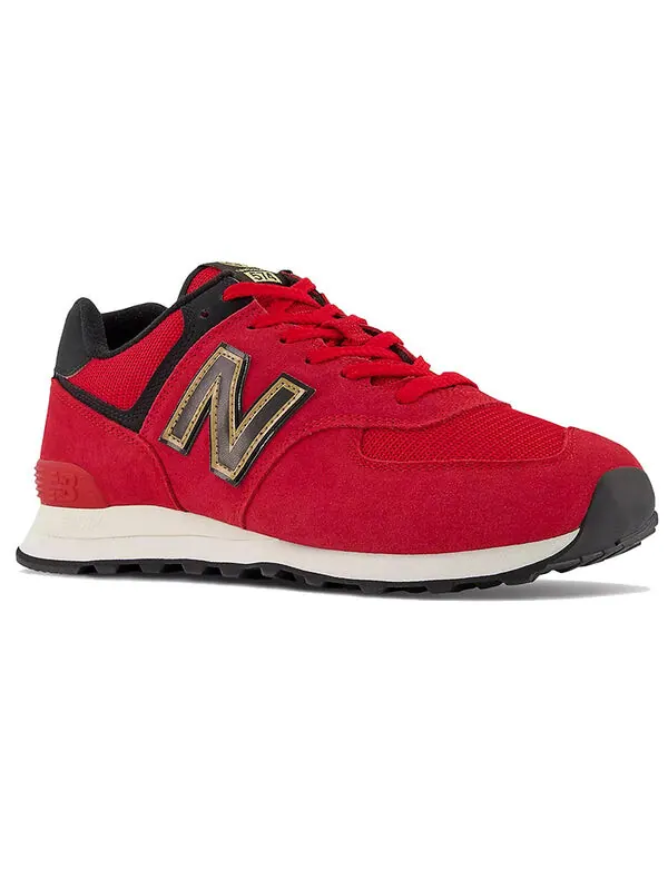 Кроссовки 574 New Balance — изображение 3 из 4, красный