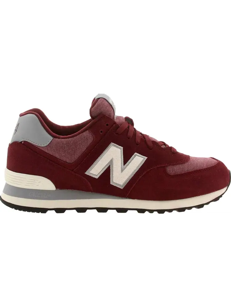 Кроссовки New Balance 574 — изображение 1 из 1, красный