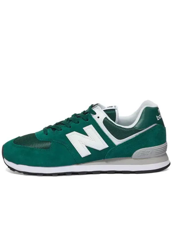Кроссовки New Balance 574 — изображение 1 из 4, зеленый/белый