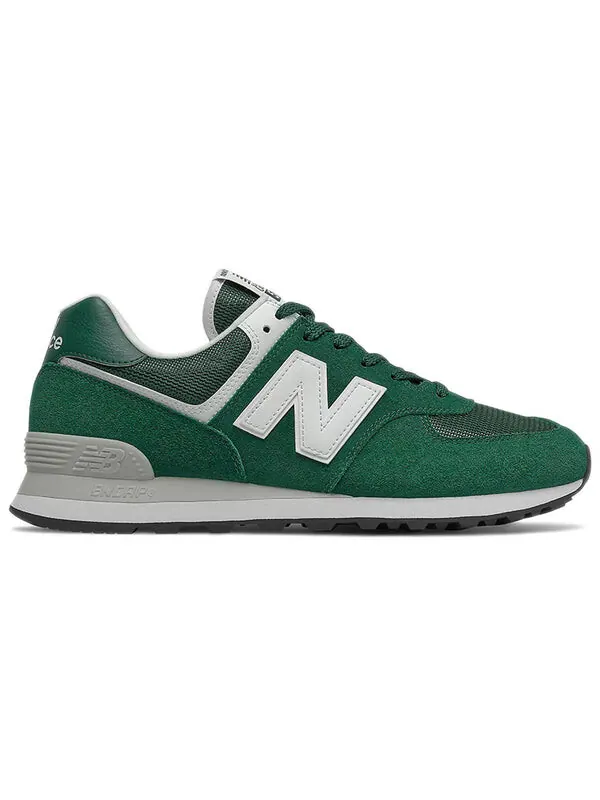 Кроссовки New Balance 574 — изображение 2 из 4, зеленый/белый