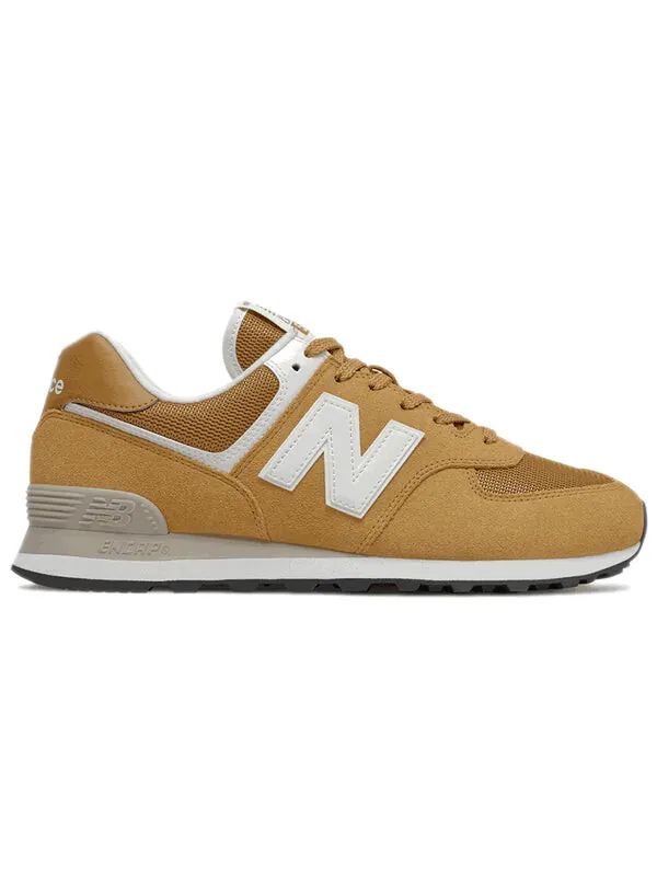 Кроссовки New Balance 574 — изображение 2 из 4, желтый