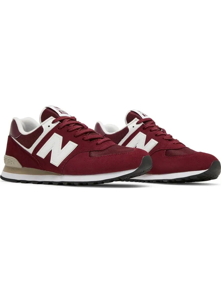 Кроссовки New Balance 574 — изображение 8 из 8, красный