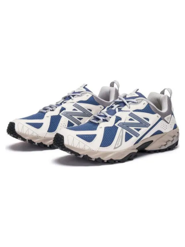 Кроссовки 610 New Balance — изображение 2 из 4, белый/синий-серый