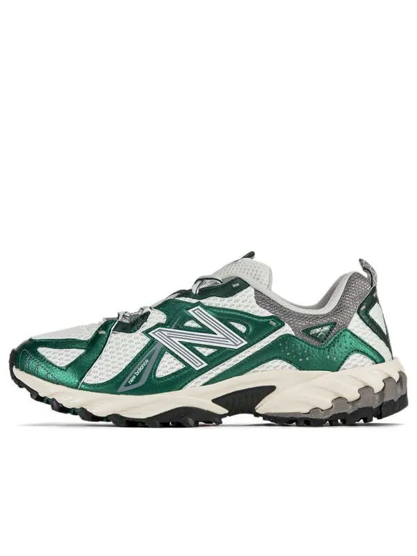 Кроссовки 610 New Balance — изображение 1 из 4, зеленый//серый