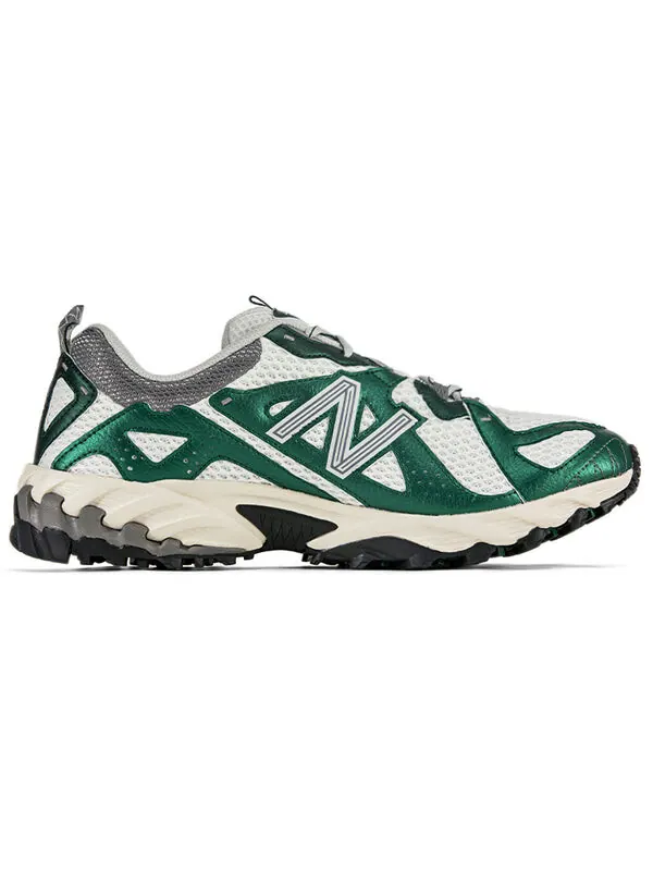 Кроссовки 610 New Balance — изображение 2 из 4, зеленый//серый
