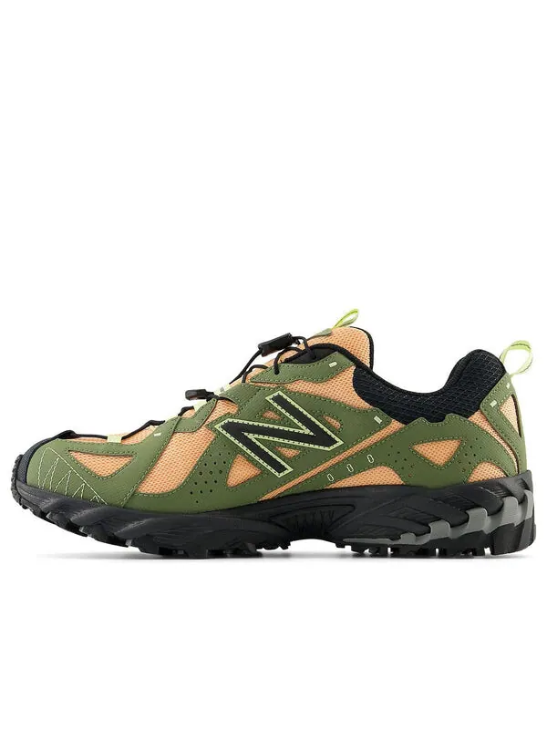 Кроссовки 610 New Balance — изображение 1 из 4, зеленый/оранжевый/черный
