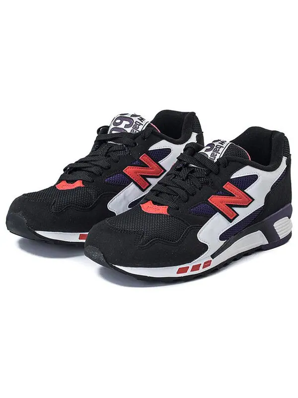 Кроссовки 660 серии New Balance — изображение 3 из 4, черный/белый/фиолетовый