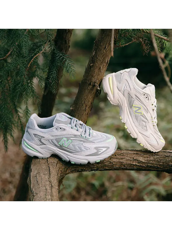 Кроссовки 725 x niko New Balance — изображение 3 из 4, серый/желтый