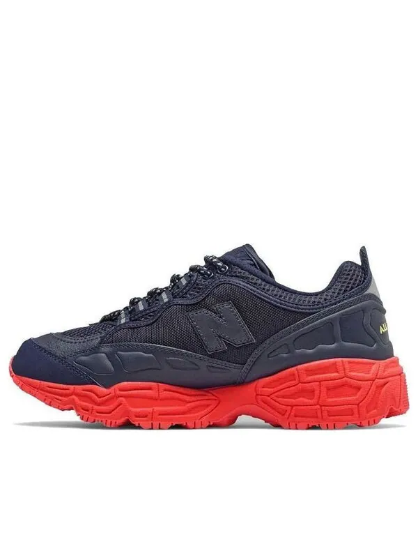 Массивные кроссовки herschel supply co. x 801 New Balance — изображение 1 из 4, красный/синий
