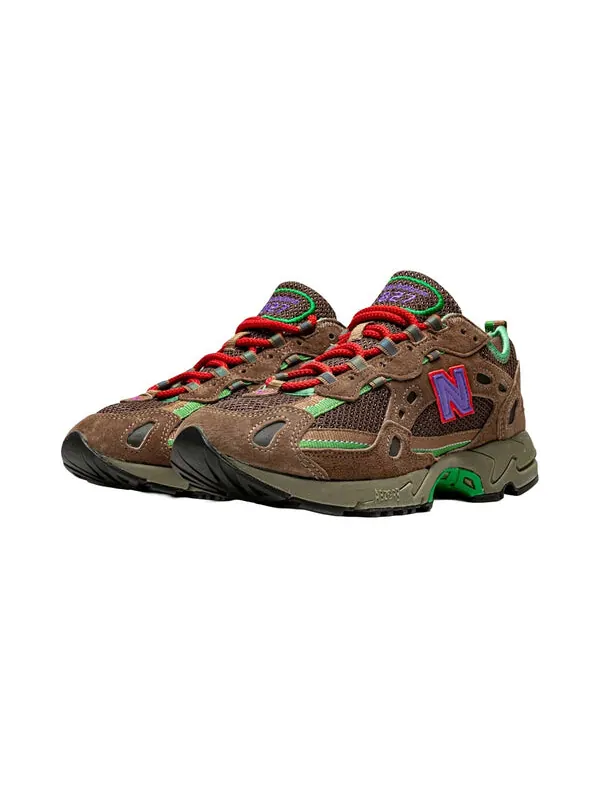 Кроссовки бродячие крысы x 827 New Balance — изображение 2 из 4, коричневый