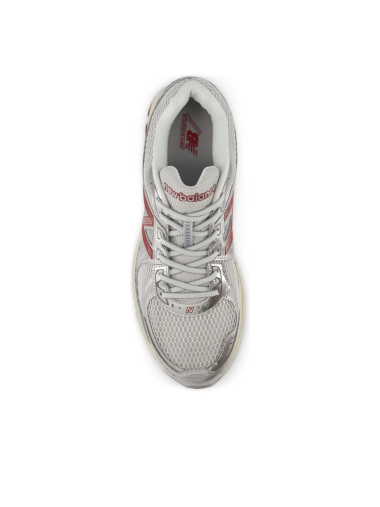 Кроссовки New Balance 860v2 'Silver Red' — изображение 4 из 5, серебристый/красный