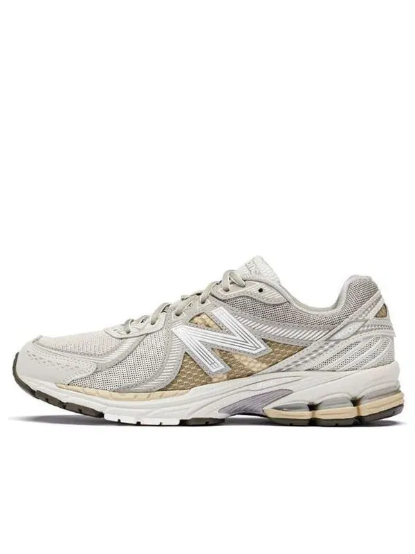 Кроссовки 860v2 New Balance — изображение 1 из 4, кремовый/светлый желтый