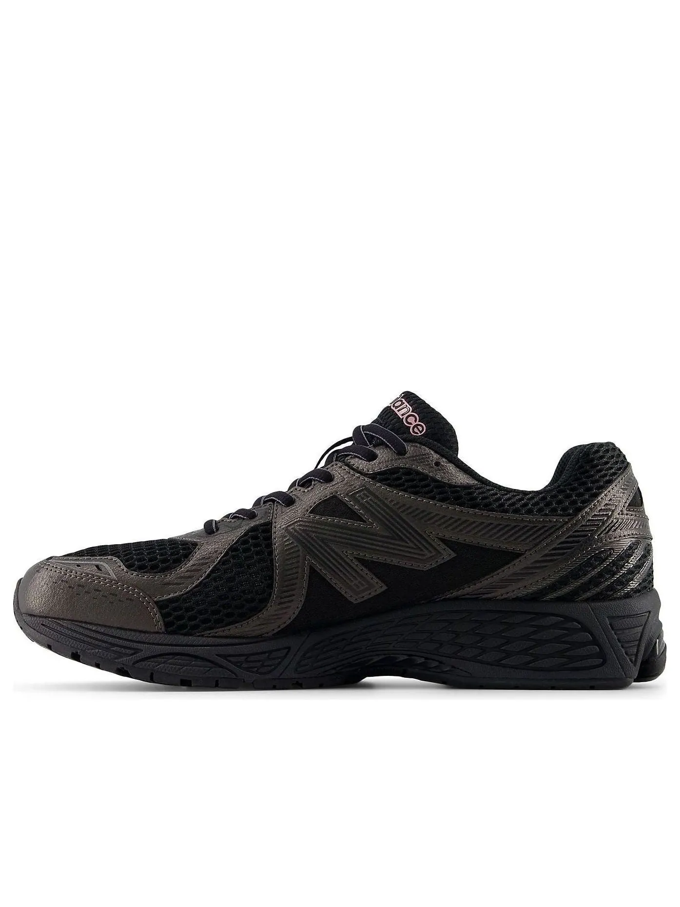 Кроссовки New Balance 860v2 'Black Metallic Pink Taffy' — изображение 1 из 6, черный/металлик розовый