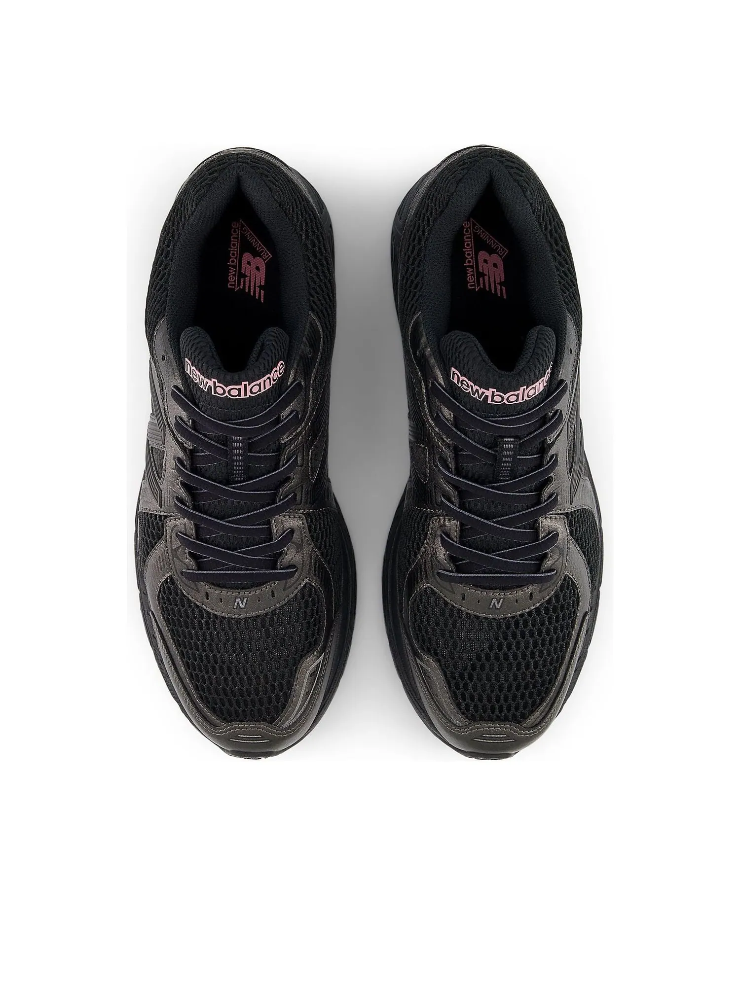 Кроссовки New Balance 860v2 'Black Metallic Pink Taffy' — изображение 3 из 6, черный/металлик розовый