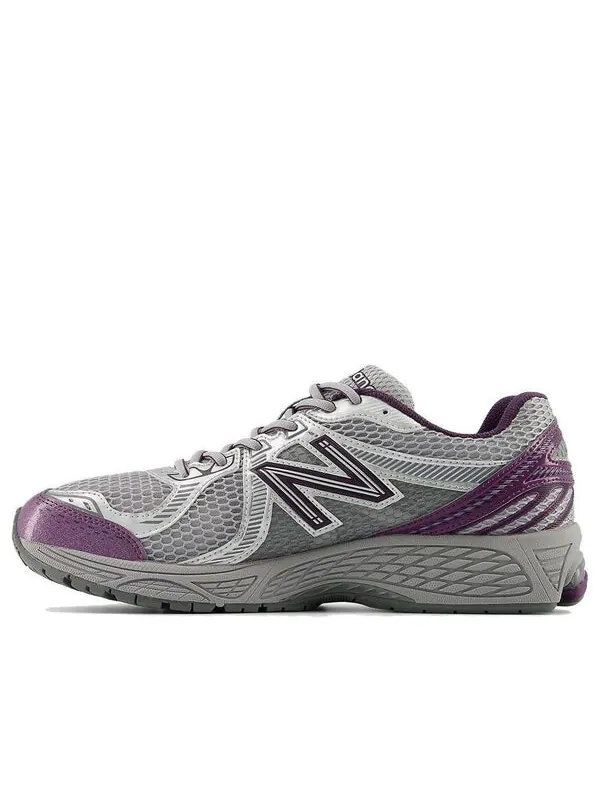 Кроссовки 860v2 New Balance — изображение 2 из 4, серый/белый/фиолетовый