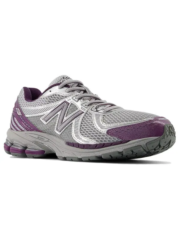 Кроссовки 860v2 New Balance — изображение 3 из 4, серый/белый/фиолетовый