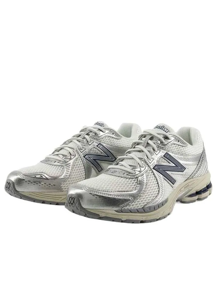 Кроссовки New Balance 860 'White Silver' — изображение 3 из 6, белый/серебристый