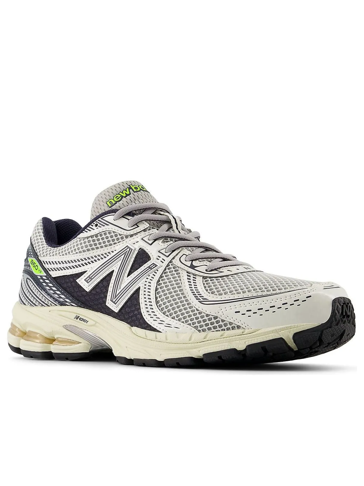 Кроссовки New Balance 860 'Sea Salt White Eclipse' — изображение 4 из 5, серый