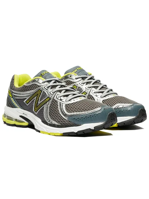 Кроссовки 860v2 New Balance — изображение 3 из 4, серый/желтый