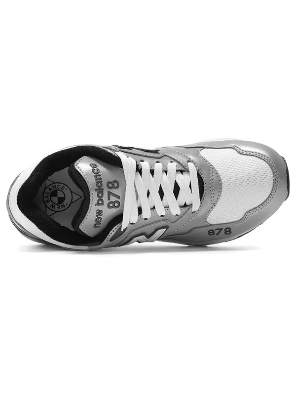 Кроссовки 878 серебряные New Balance — изображение 3 из 4, серебряный