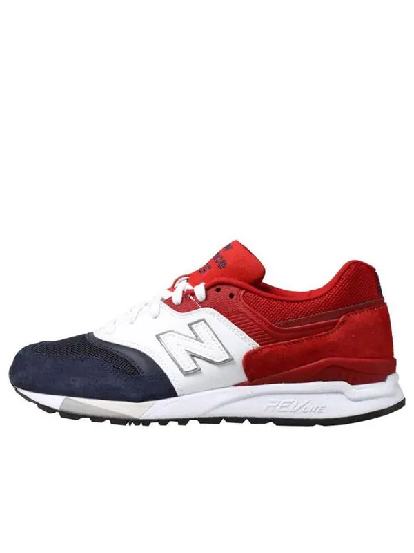 Кроссовки New Balancee 997H Series Low-Top Red/White/Blue — изображение 1 из 4, красный/белый/синий