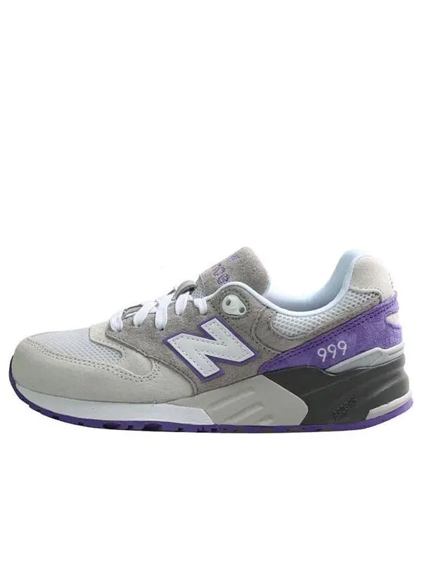 Кроссовки nb 999 d лавандовые New Balance — изображение 1 из 4, серый/фиолетовый