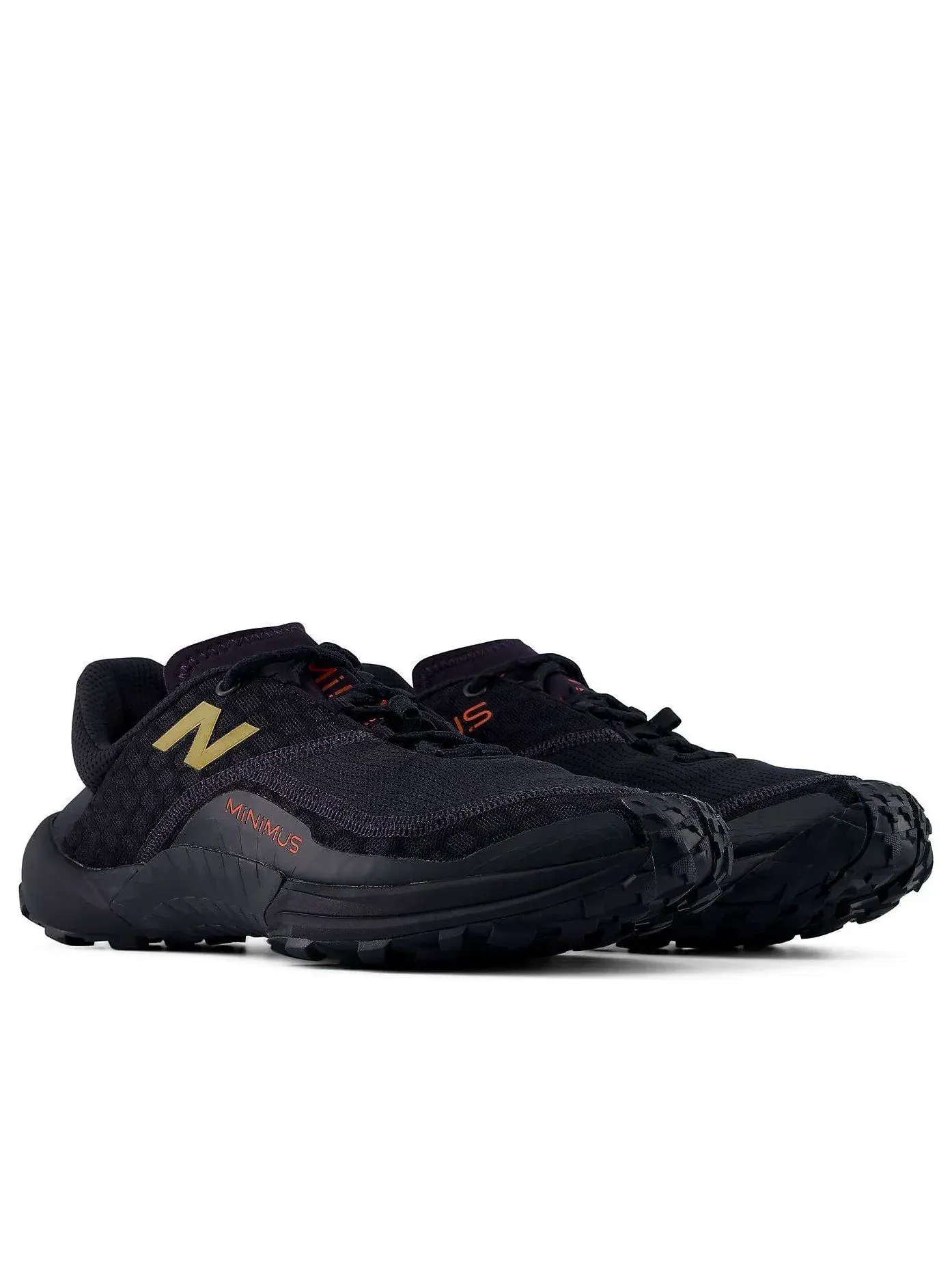 Мужские кроссовки для бега с шнуровкой Minimus New Balance — изображение 3 из 5, черный