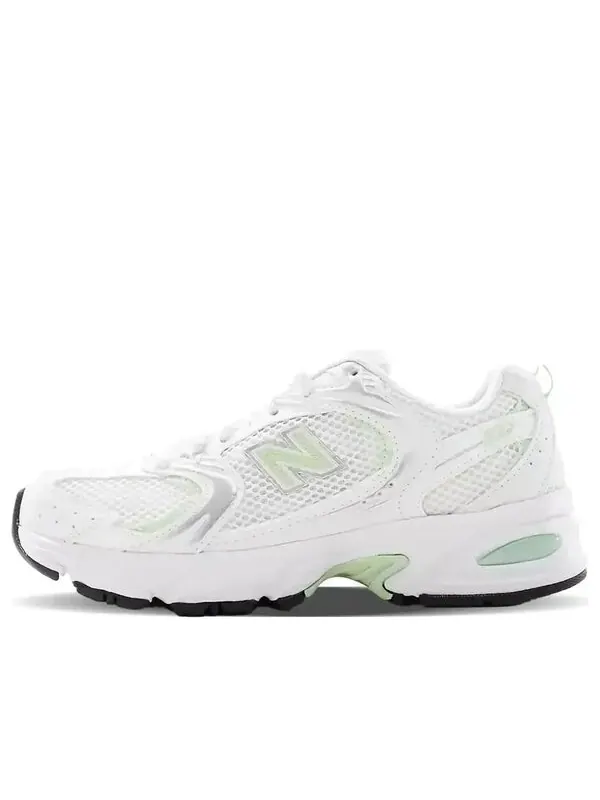 Кроссовки 530 'white pastel green' New Balance — изображение 1 из 4, белый/зеленый