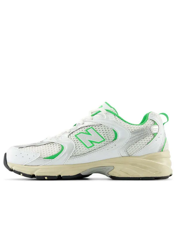 Кроссовки 530 New Balance — изображение 1 из 3, белый/зеленый